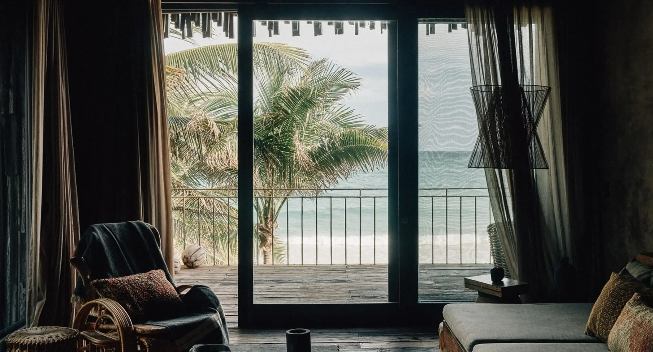beachfront suite at nomade tulum
