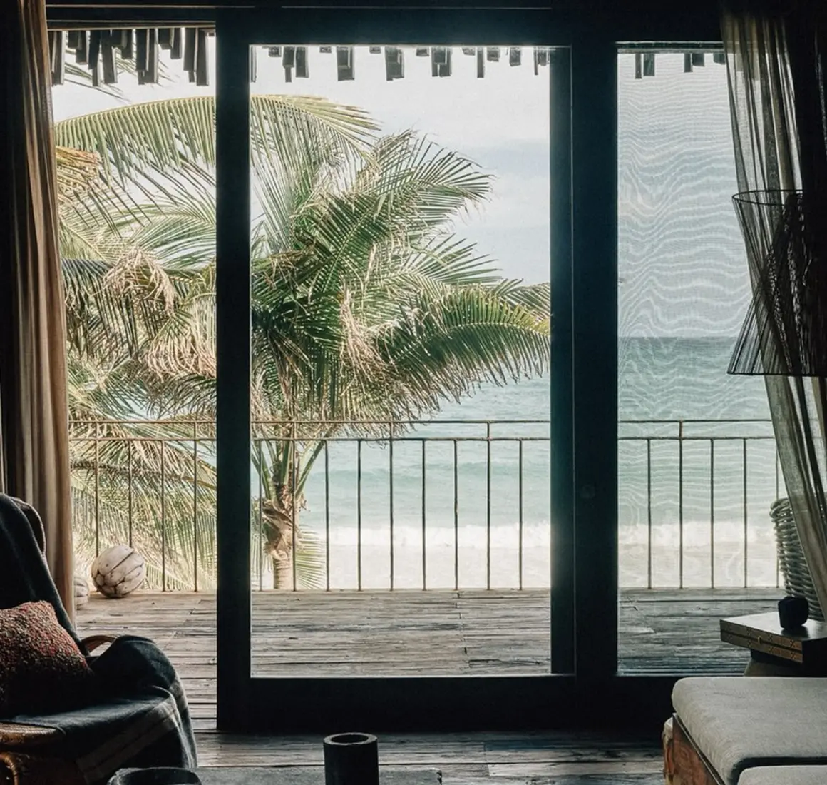 beachfront suite at nomade tulum
