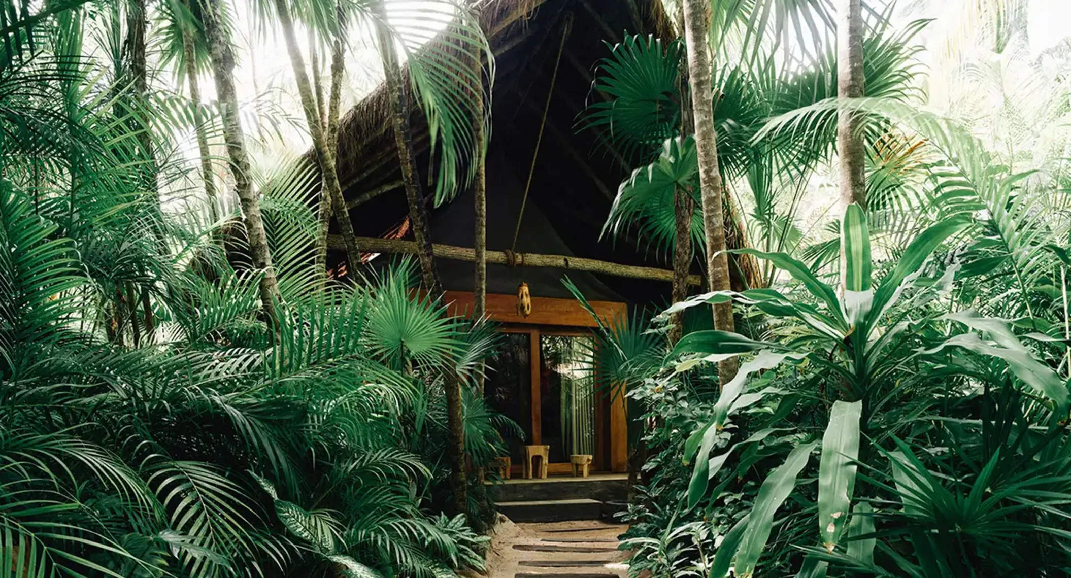 rustic suite exteriors at nomade tulum