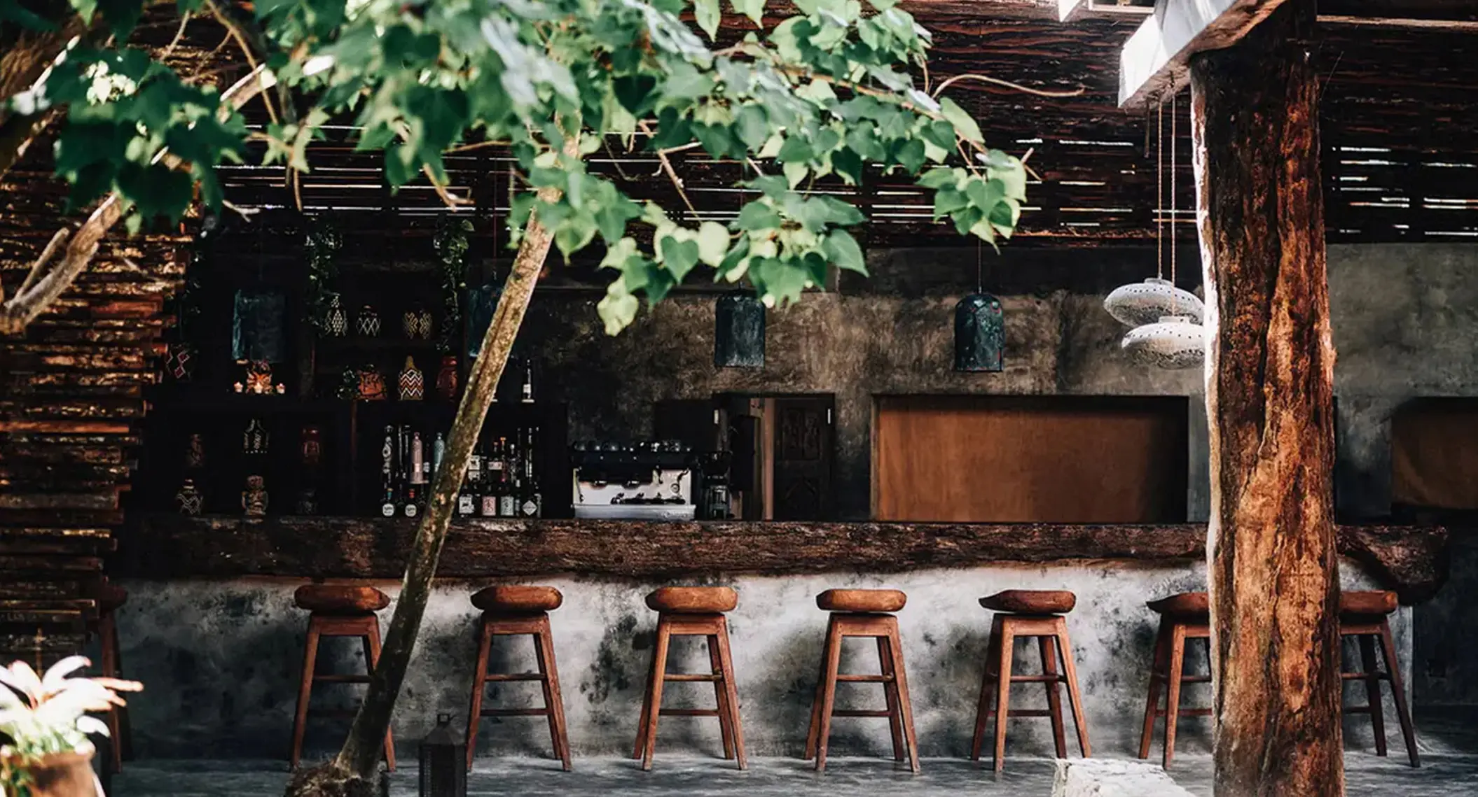 bar at nomade tulum