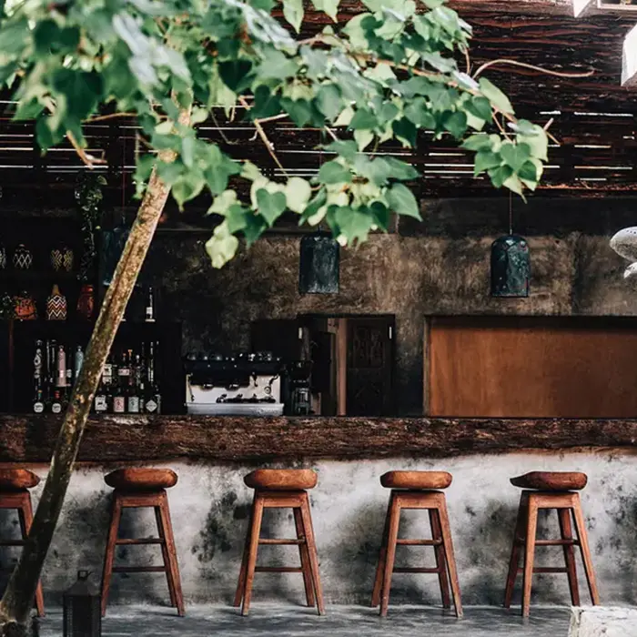 bar at nomade tulum