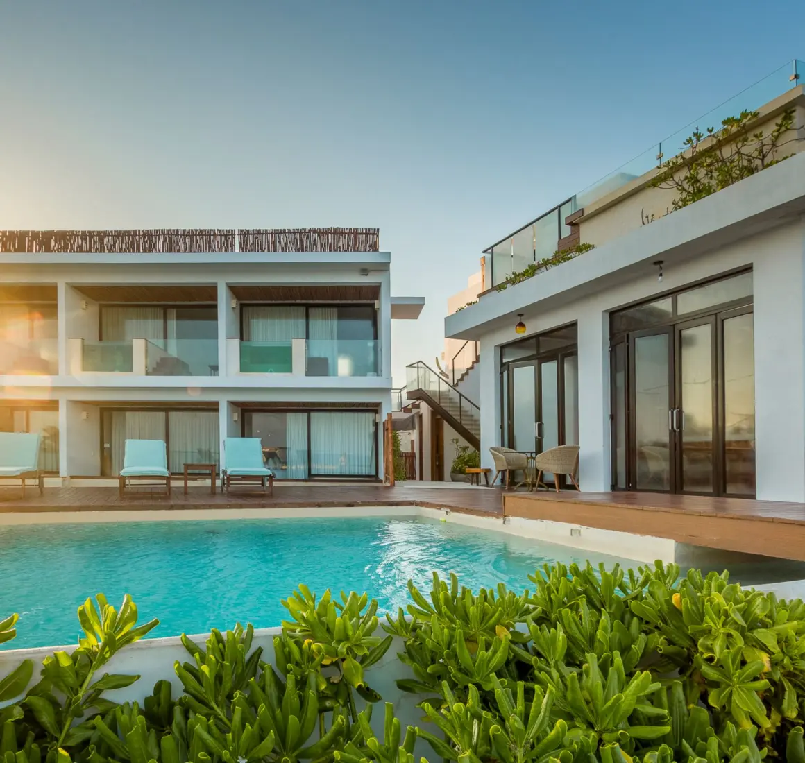 accommodations at O'Tulum Boutique Hotel