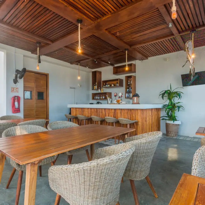 restaurant and bar at O'Tulum Boutique Hotel