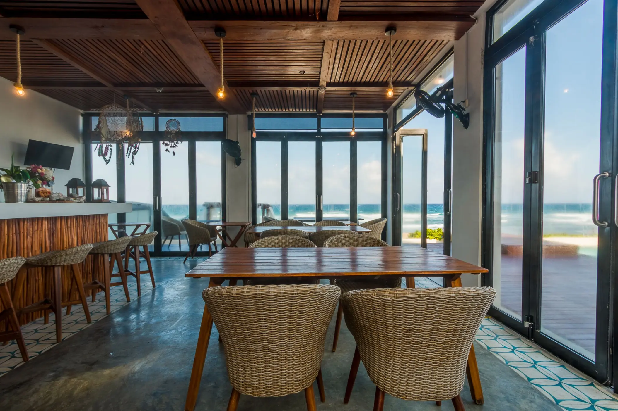 restaurant at O'Tulum Boutique Hotel