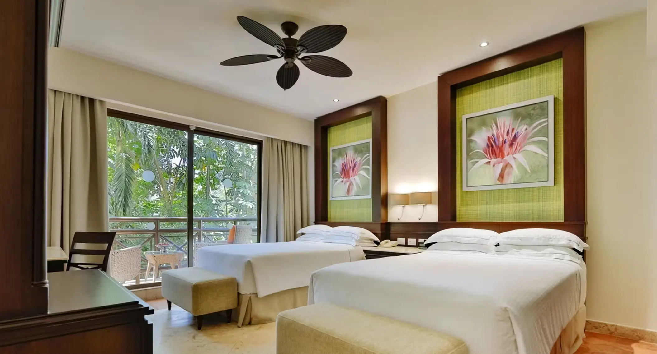 room with two beds at occidental at xcaret destination
