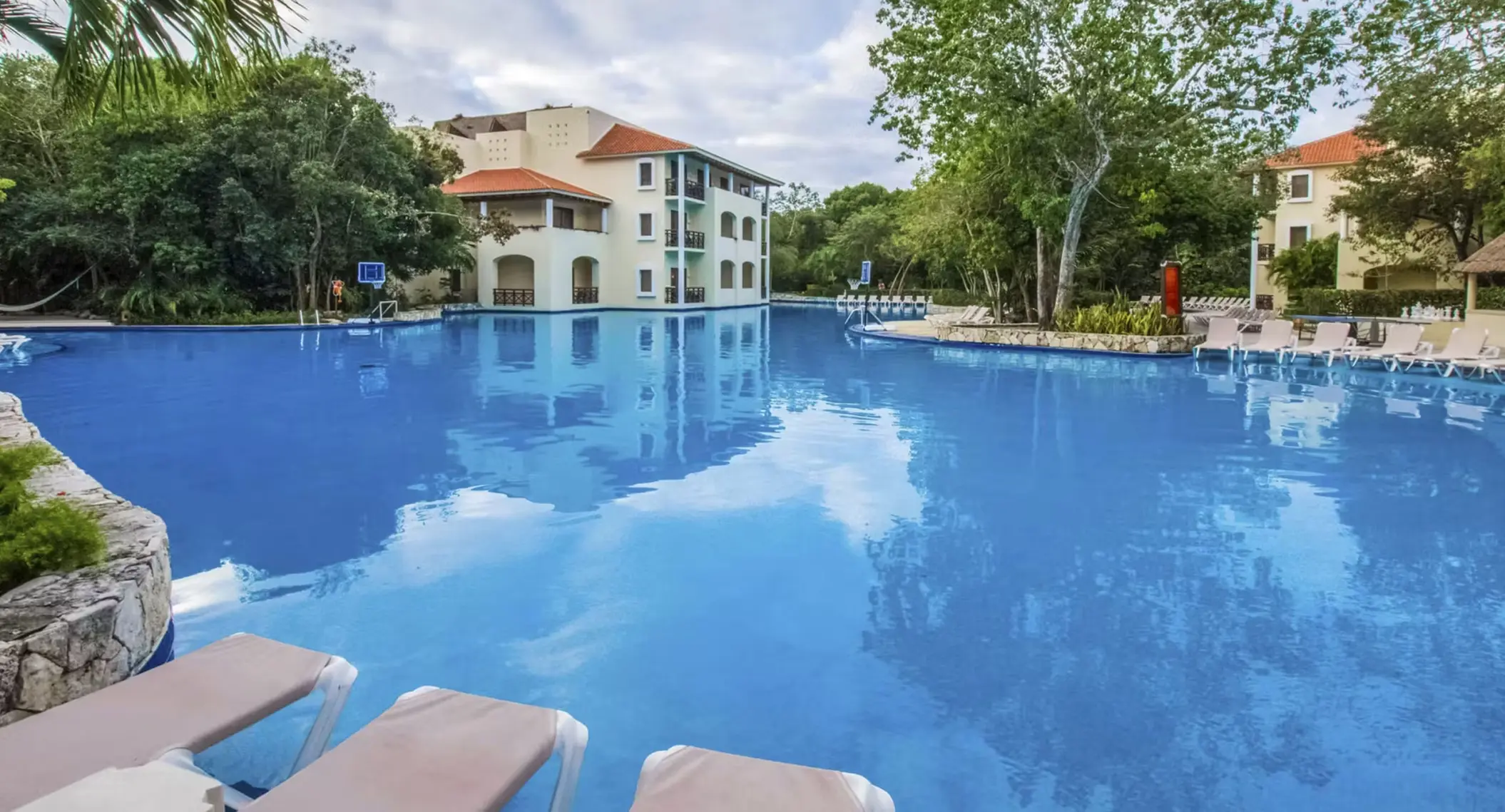 lake style pool at occidental at xcaret destination