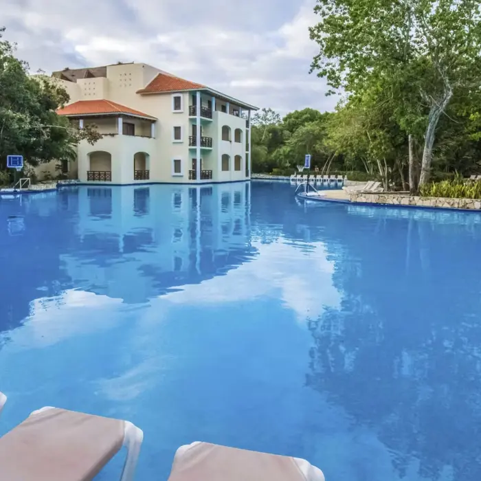 lake style pool at occidental at xcaret destination