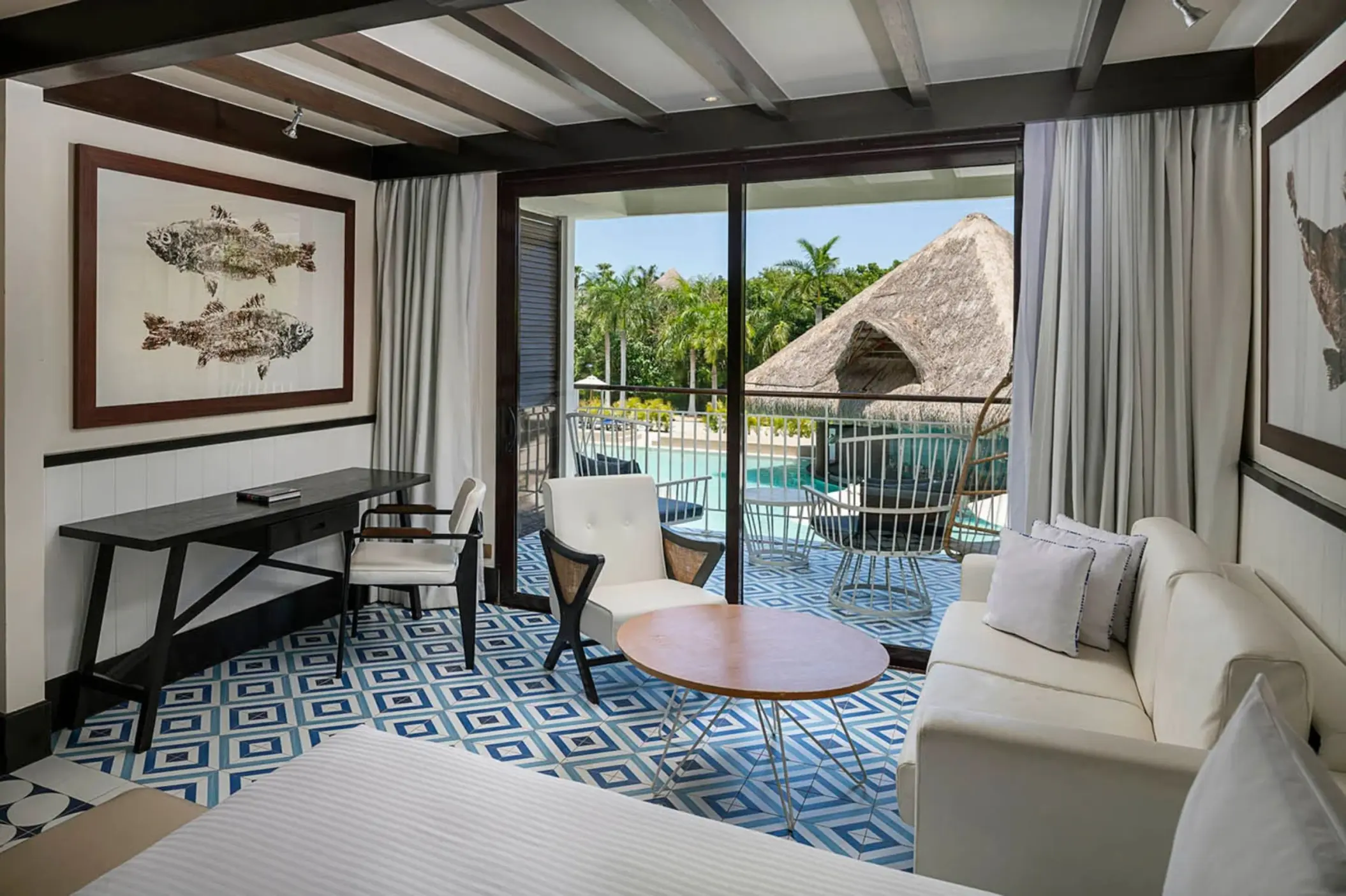 junior suite eden pool view at Ocean Riviera Paradise