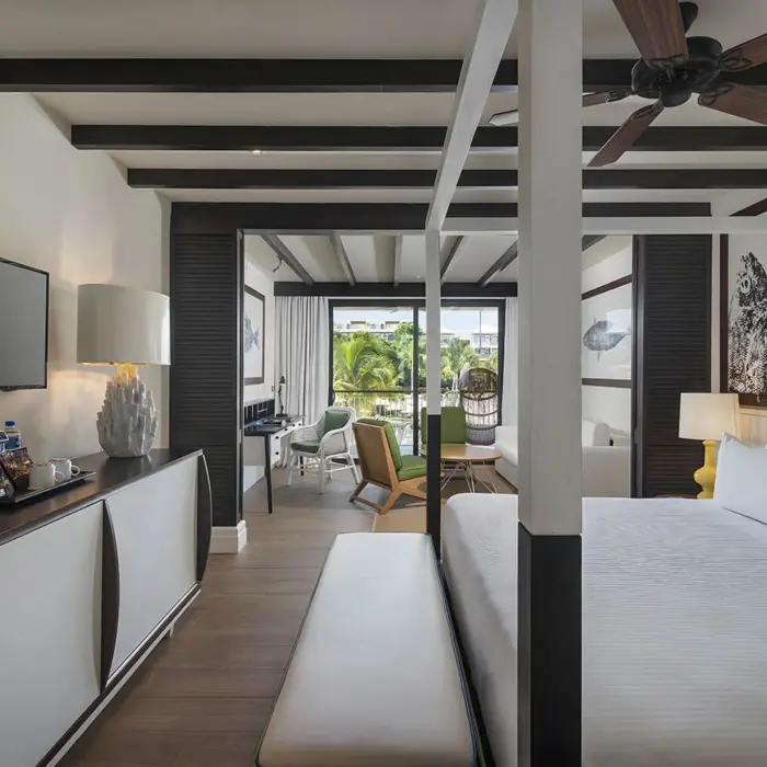 junior suite garden view at Ocean Riviera Paradise