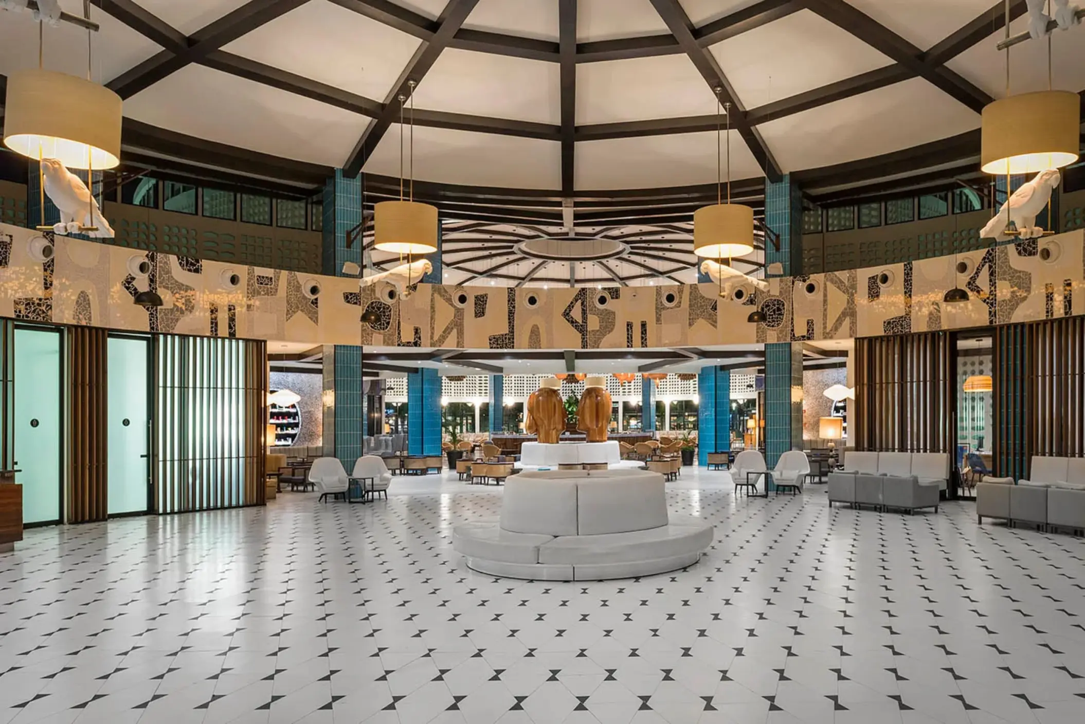 lobby at Ocean Riviera Paradise