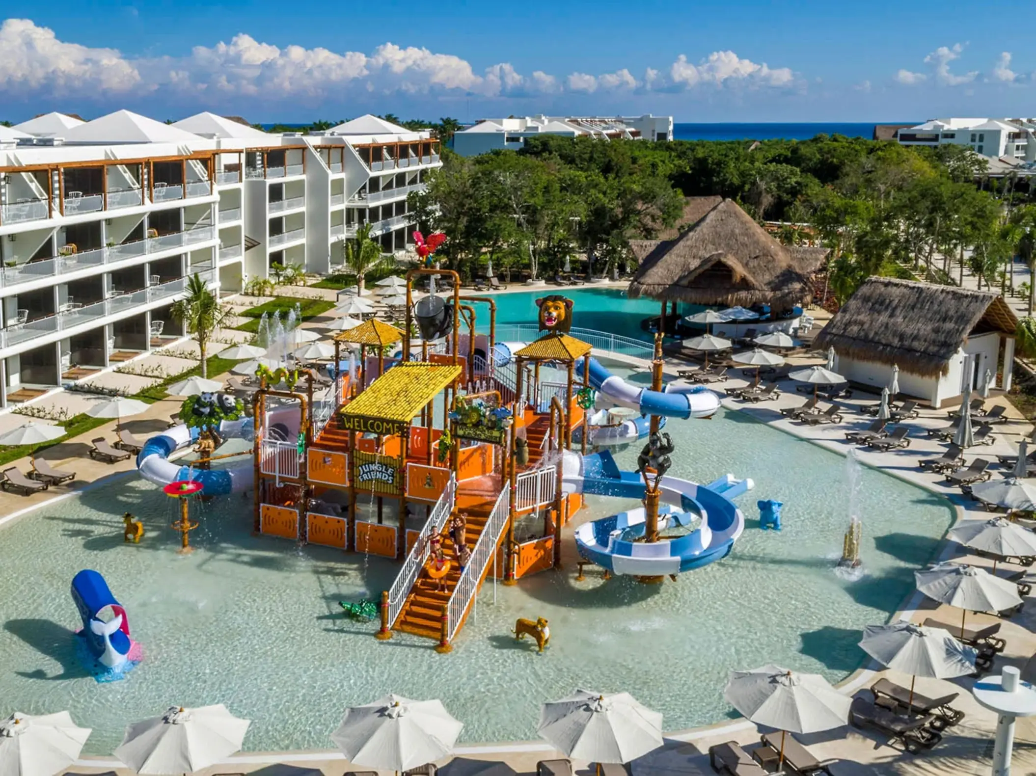 water park daisy section at Ocean Riviera Paradise
