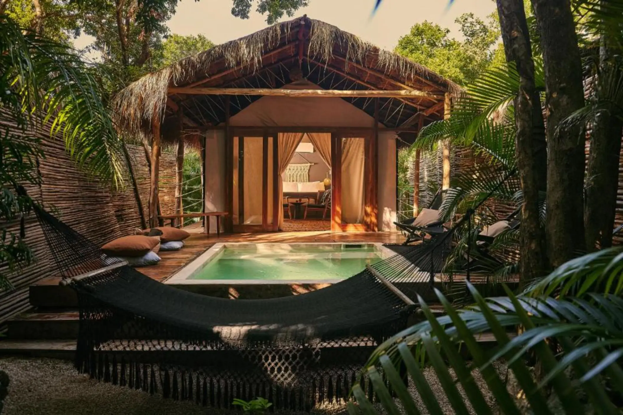 double with private pool at Our Habitas Tulum