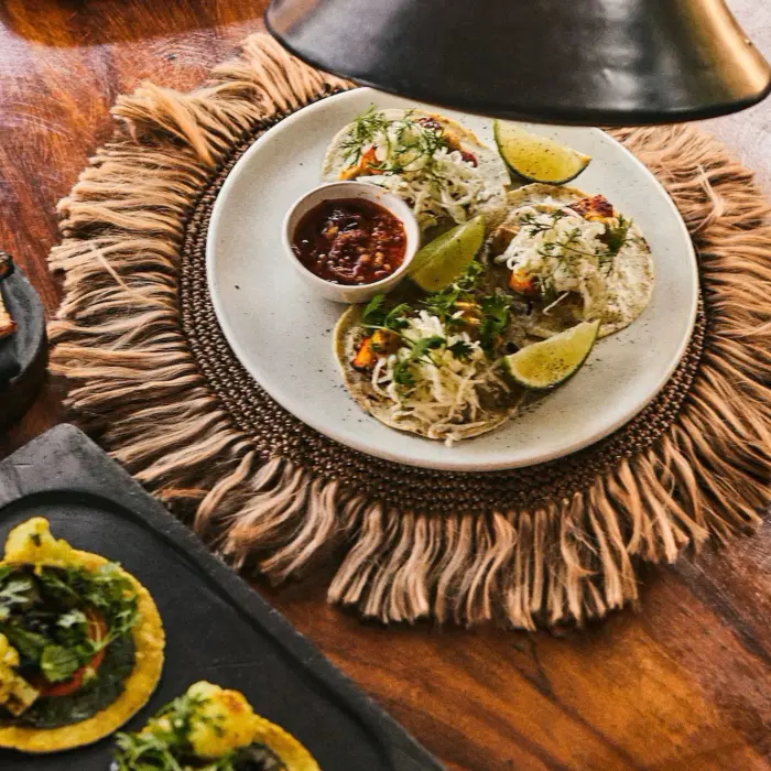food at Our Habitas Tulum