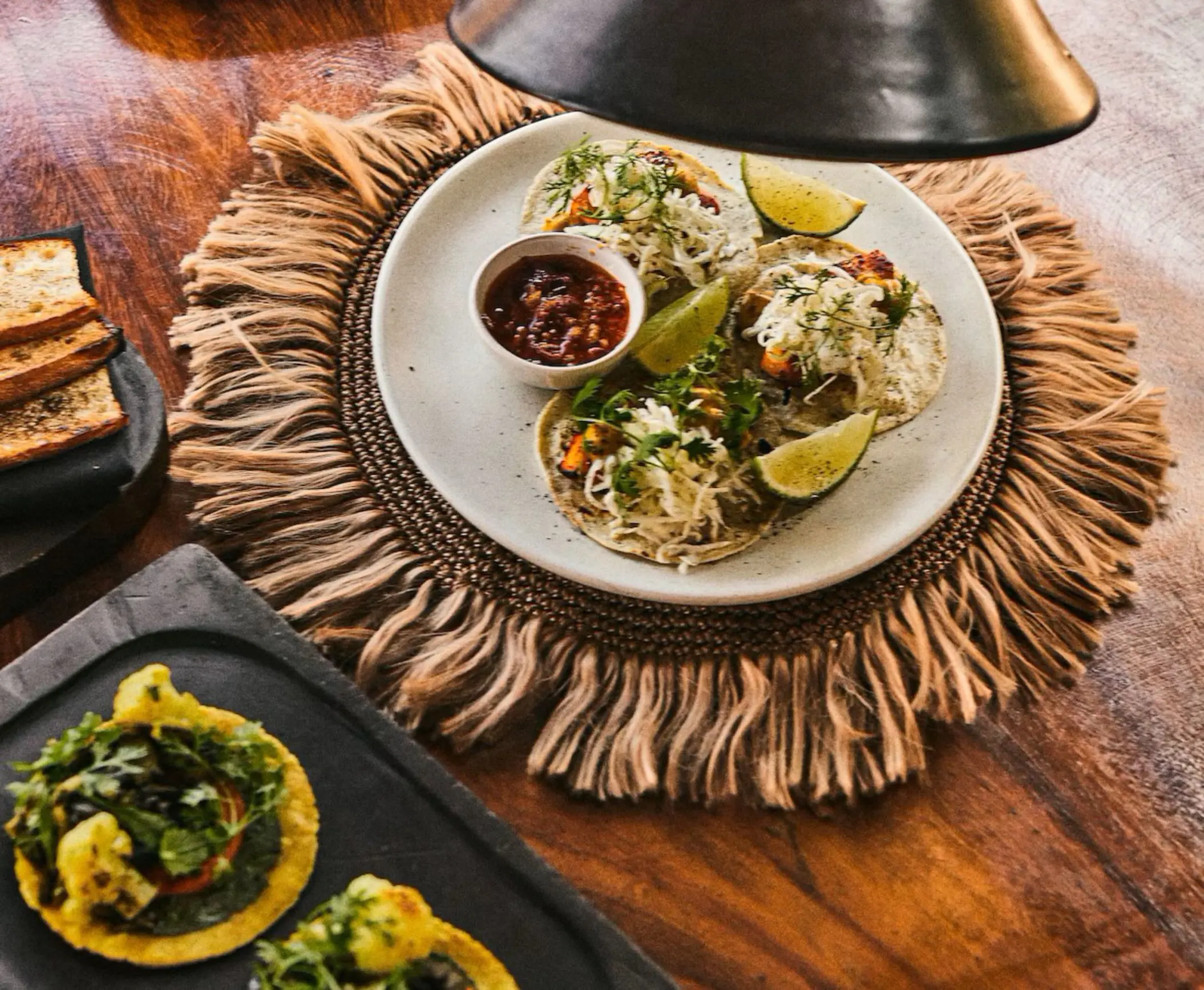 food at Our Habitas Tulum