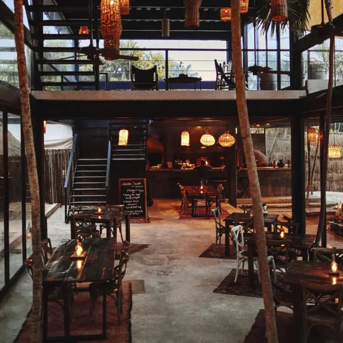restaurant at Our Habitas Tulum