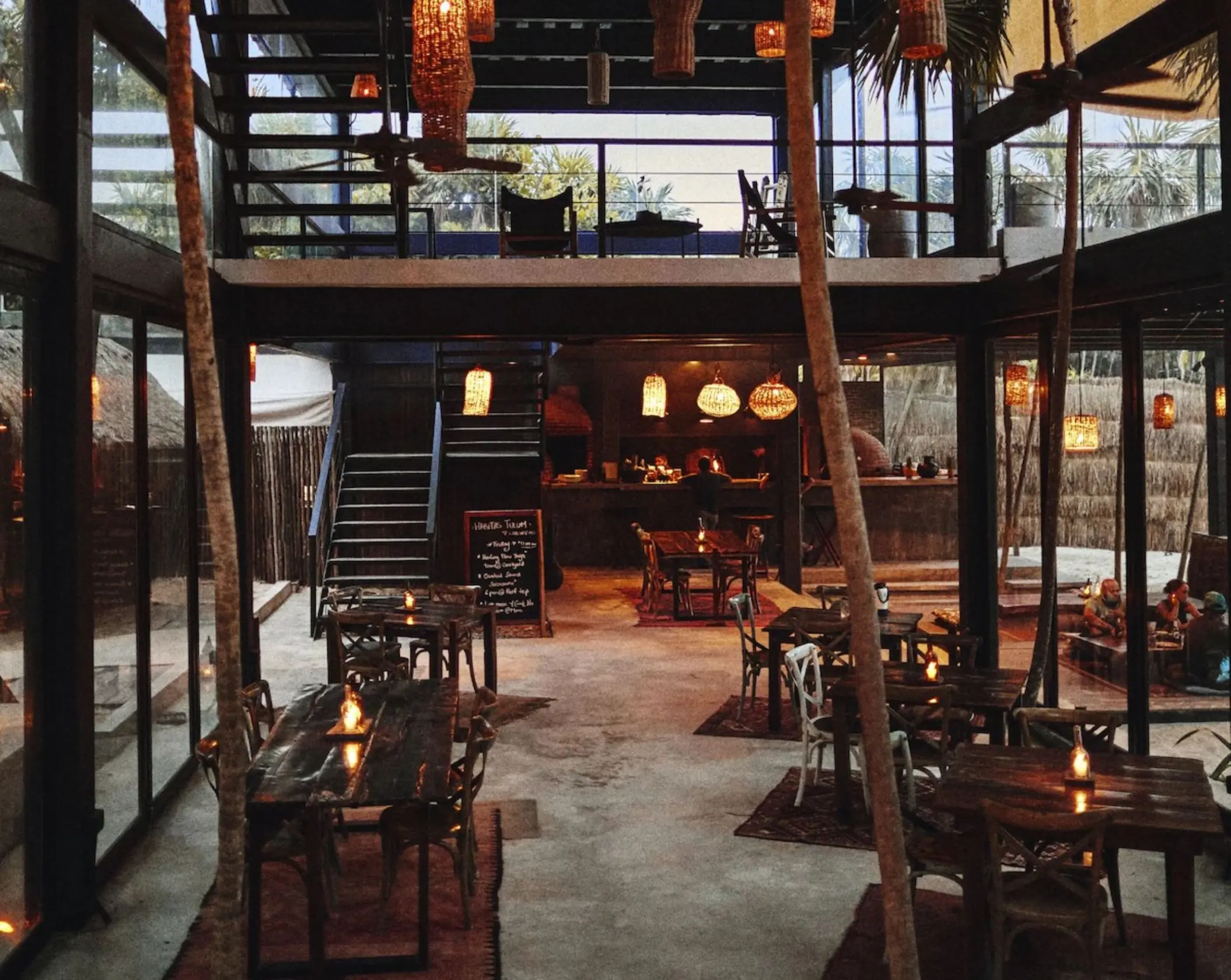 restaurant at Our Habitas Tulum