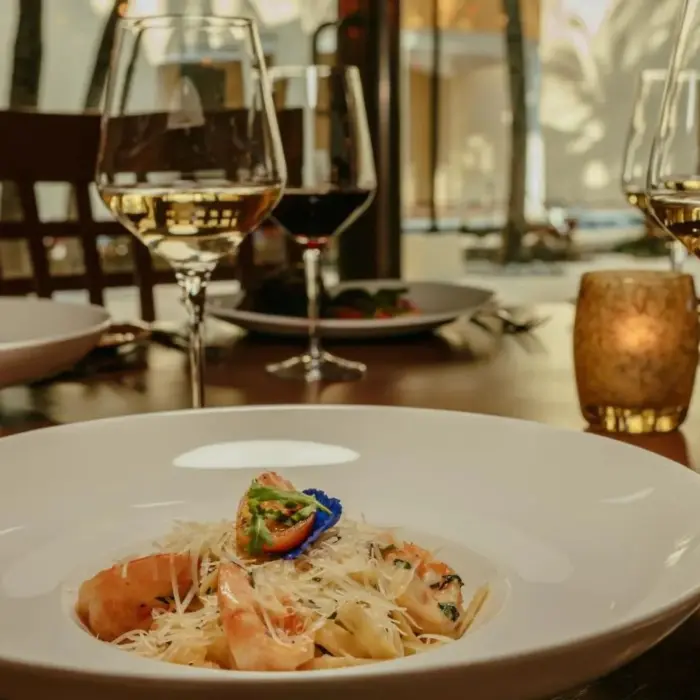 delicious food served at Palafitos Overwater Bungalows