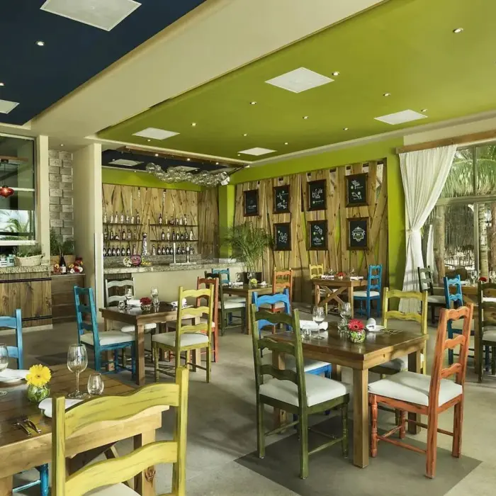 restaurant at Palafitos Overwater Bungalows
