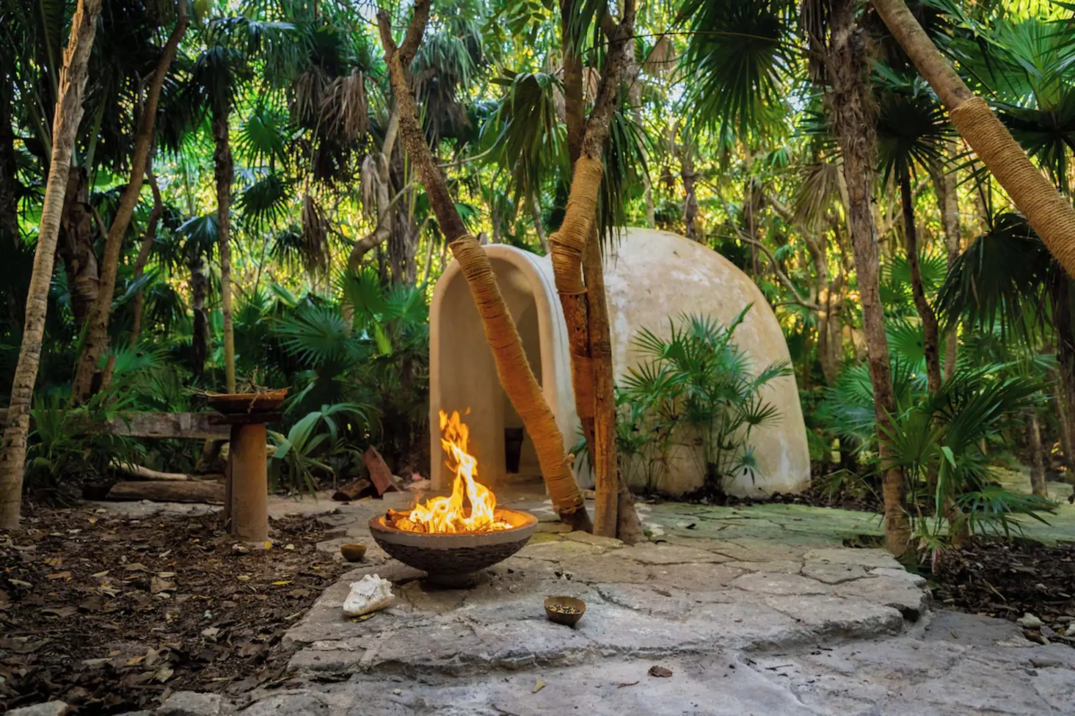 temazcal at Palmaïa – The House of AïA resort