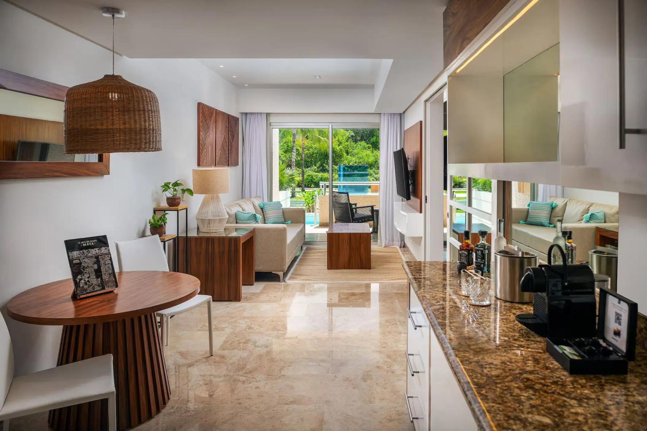 the reserve suite swim up at Paradisus La Perla