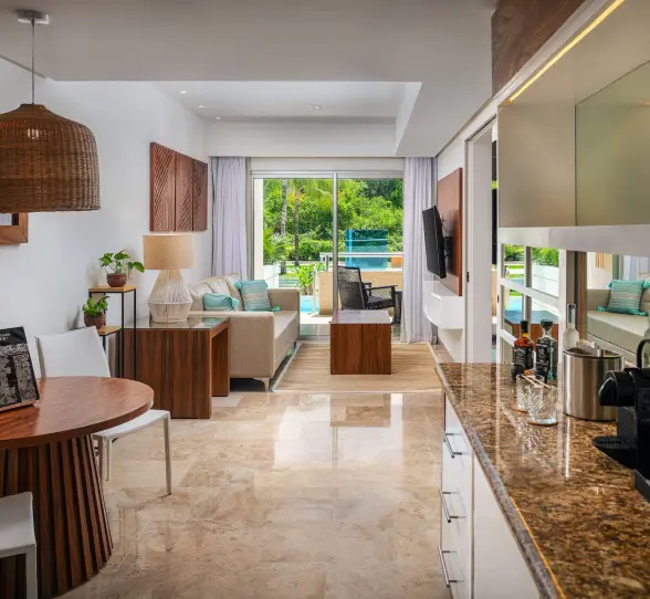 the reserve suite swim up at Paradisus La Perla