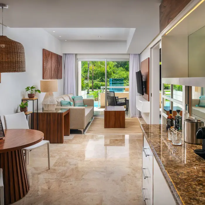 the reserve suite swim up at Paradisus La Perla