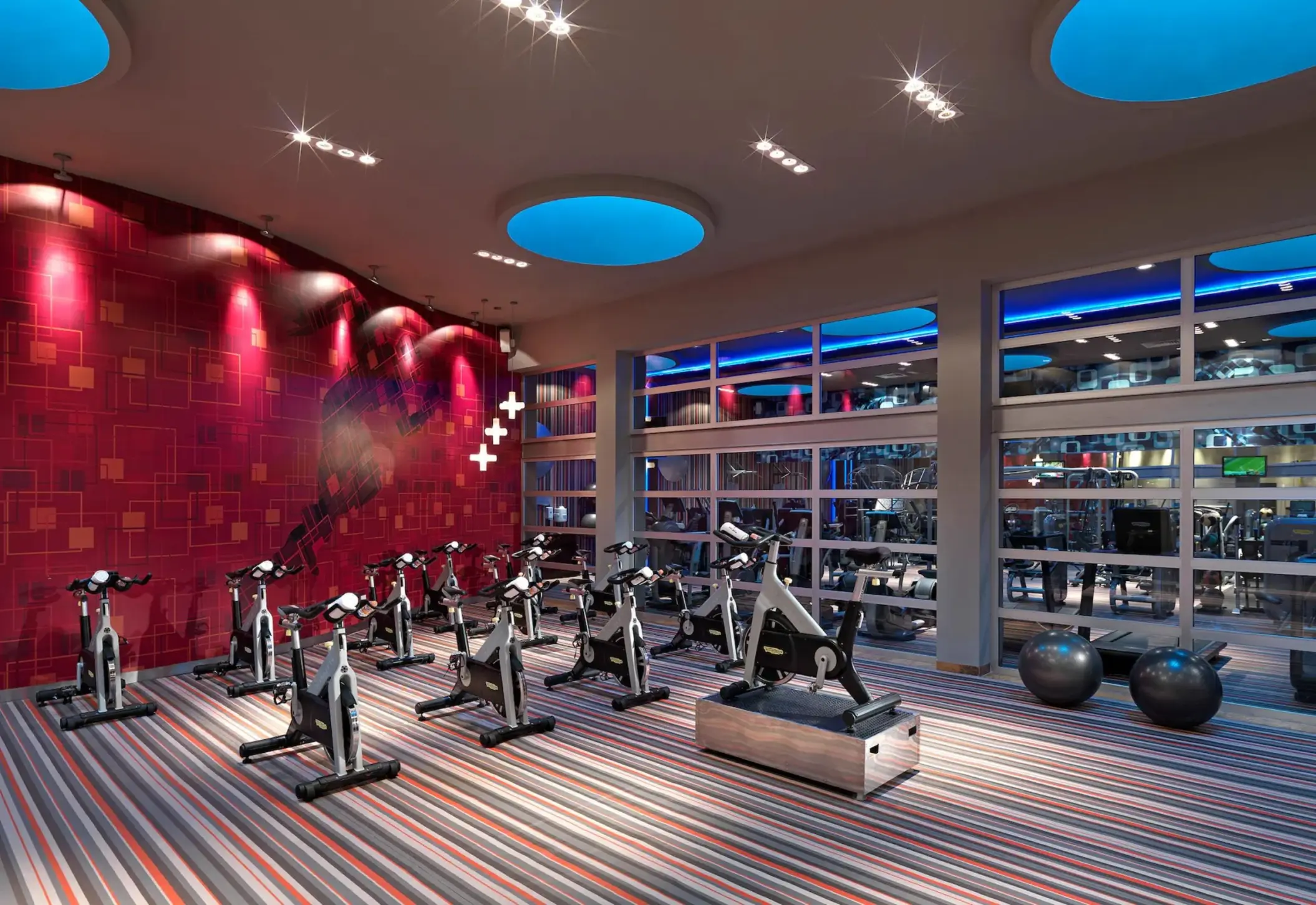 fitness center at Paradisus Playa del Carmen