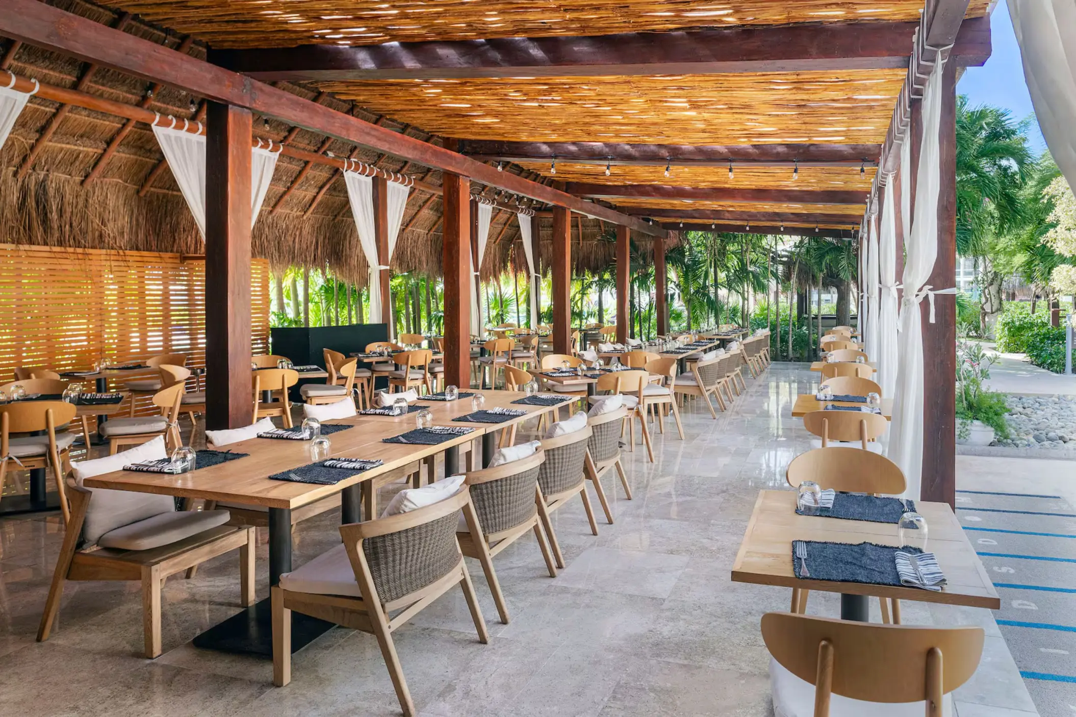 the lunch box restaurant at Paradisus Playa del Carmen