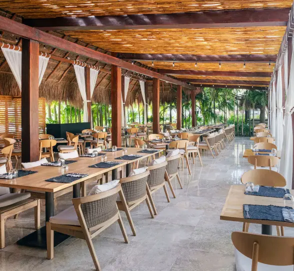 the lunch box restaurant at Paradisus Playa del Carmen