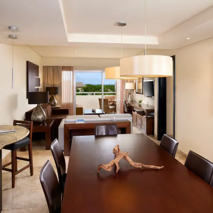 two bedroom master suite nature view at Paradisus Playa del Carmen