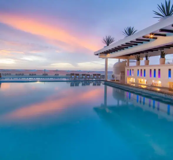 pool at Playacar Palace