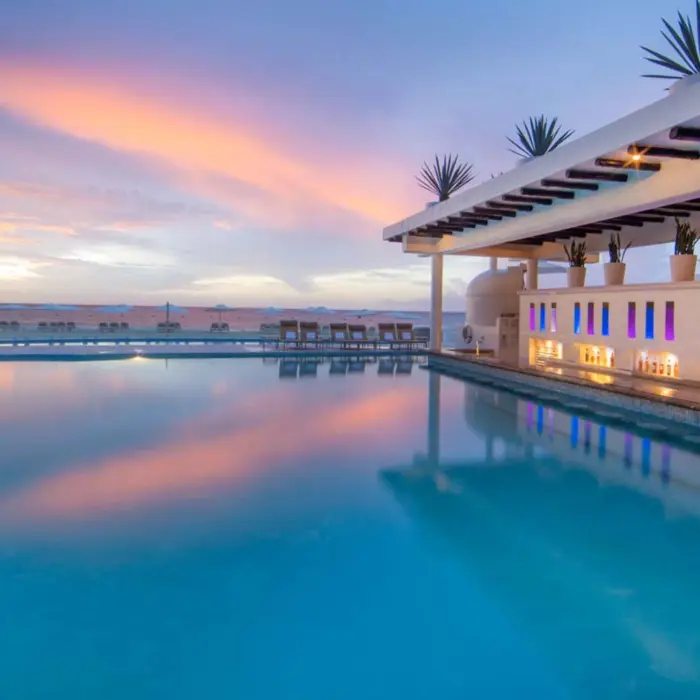 pool at Playacar Palace