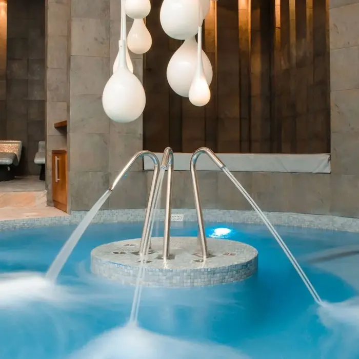 pool at the o spa at Playacar Palace
