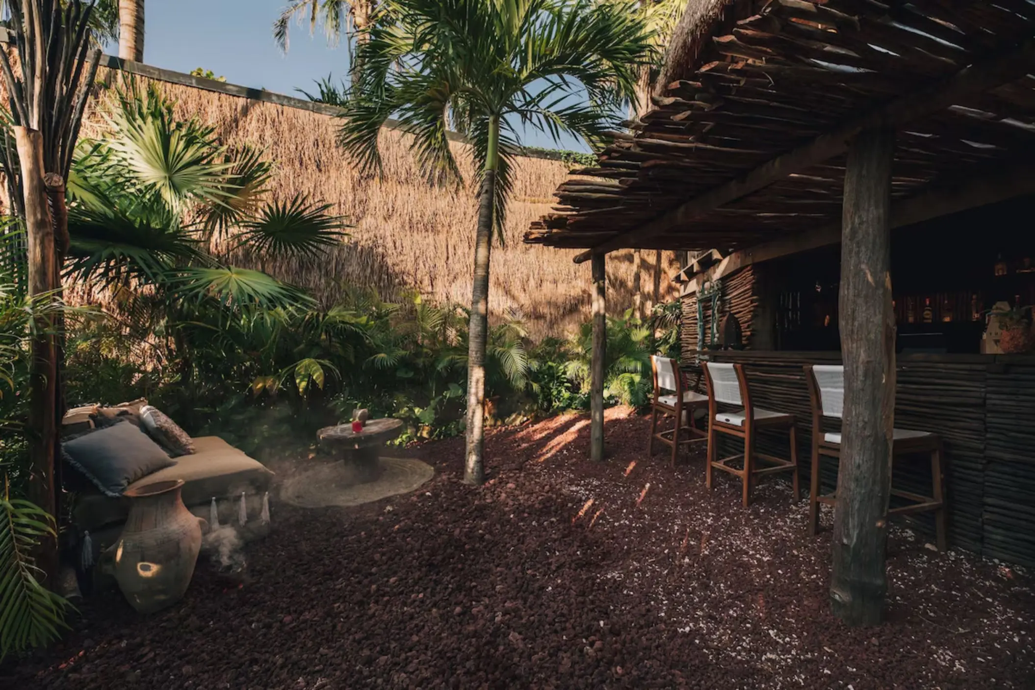 bar at Radhoo Tulum