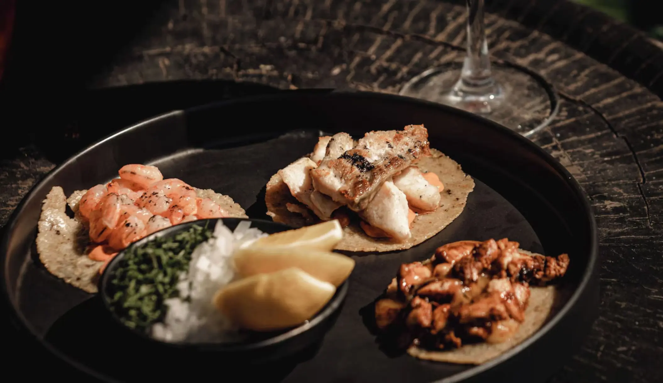 delicious food at Radhoo Tulum