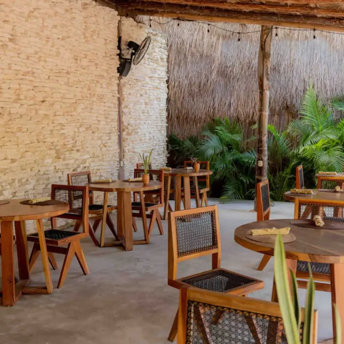restaurant at Radhoo Tulum