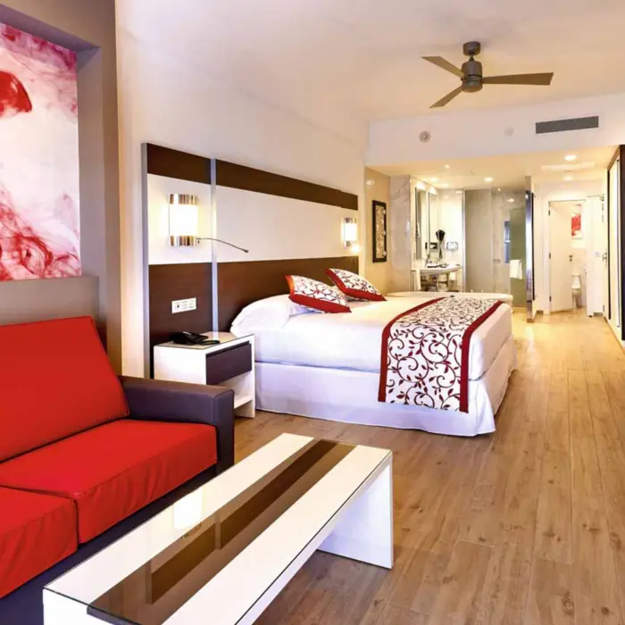 junior suite at Hotel Riu Palace Costa Mujeres