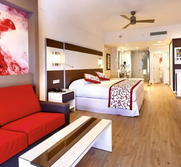 junior suite at Hotel Riu Palace Costa Mujeres