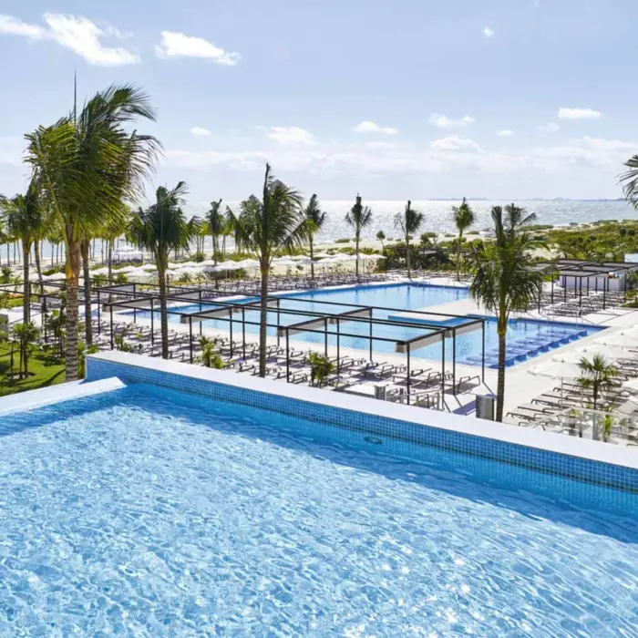 pools at Hotel Riu Palace Costa Mujeres