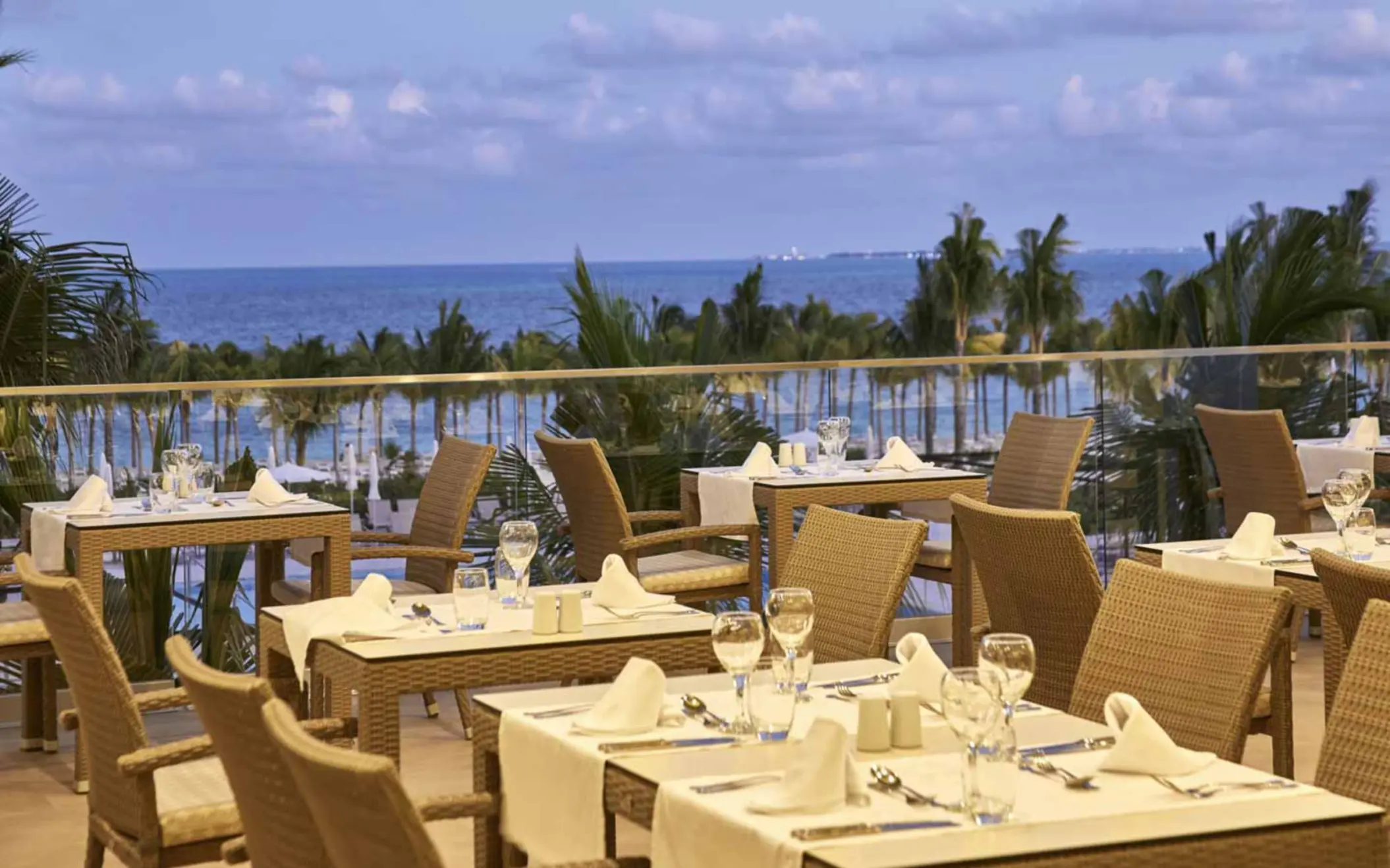 restaurant at Hotel Riu Palace Costa Mujeres