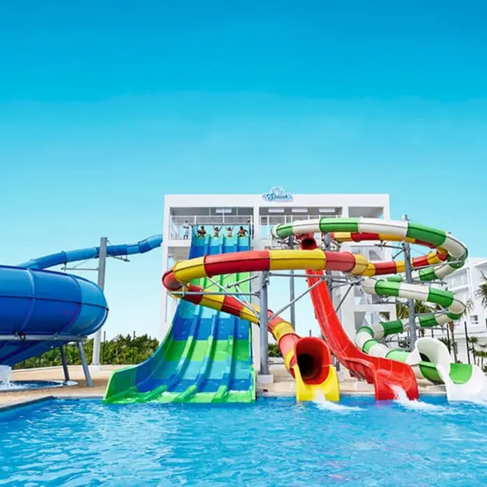 water park at Hotel Riu Palace Costa Mujeres