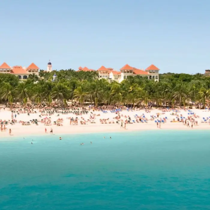 beach at Hotel Riu Palace Mexico