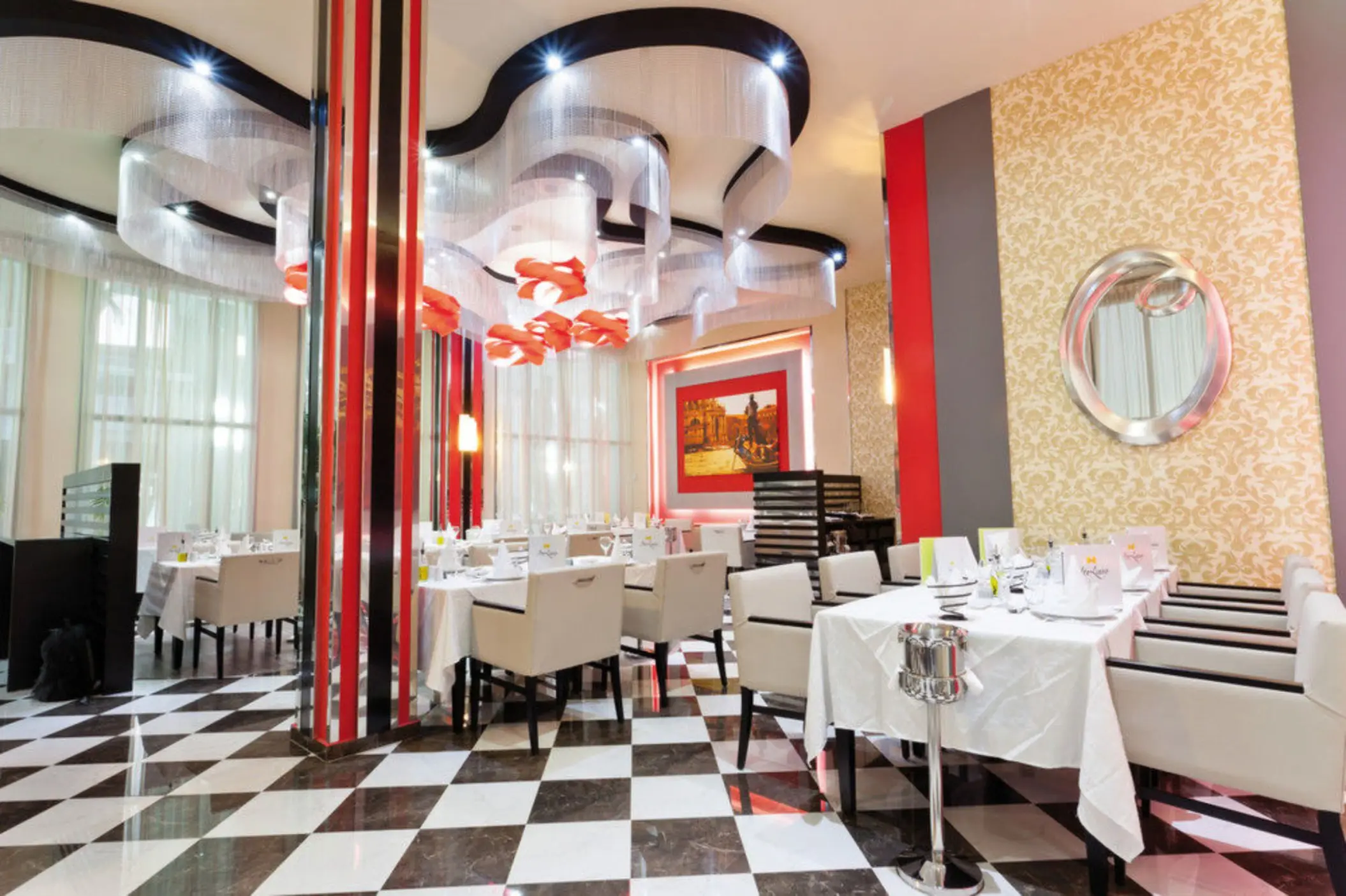 restaurant at Hotel Riu Palace Mexico