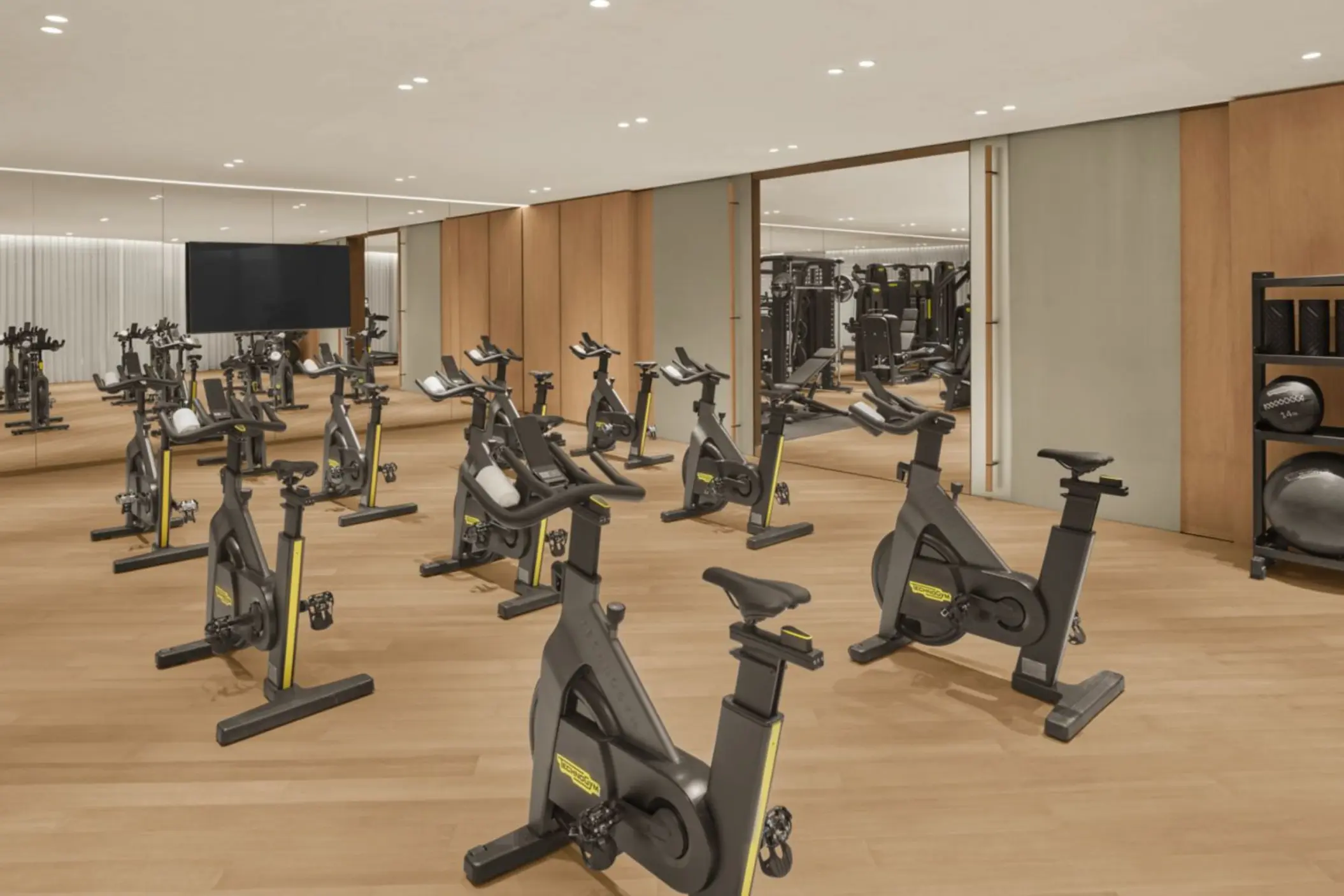 fitness center at The Riviera Maya EDITION at Kanai