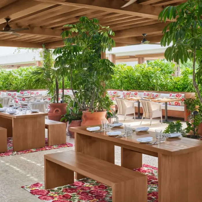 kitchen restaurant terrace at The Riviera Maya EDITION at Kanai
