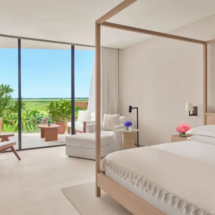 oceanview guest room at The Riviera Maya EDITION at Kanai