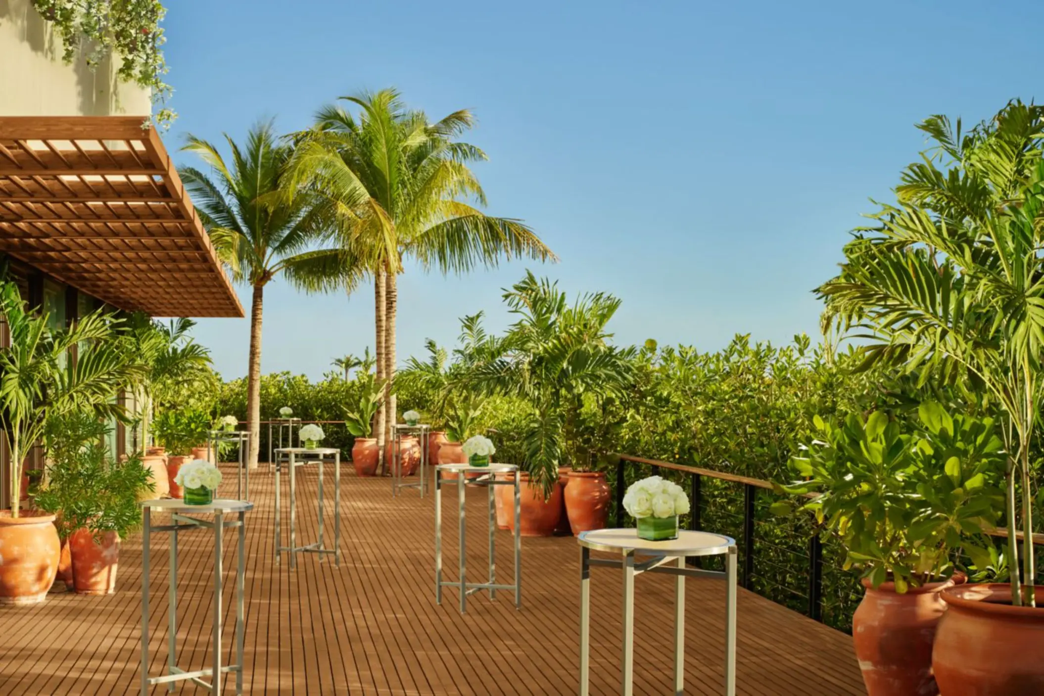 outdoor event space at The Riviera Maya EDITION at Kanai