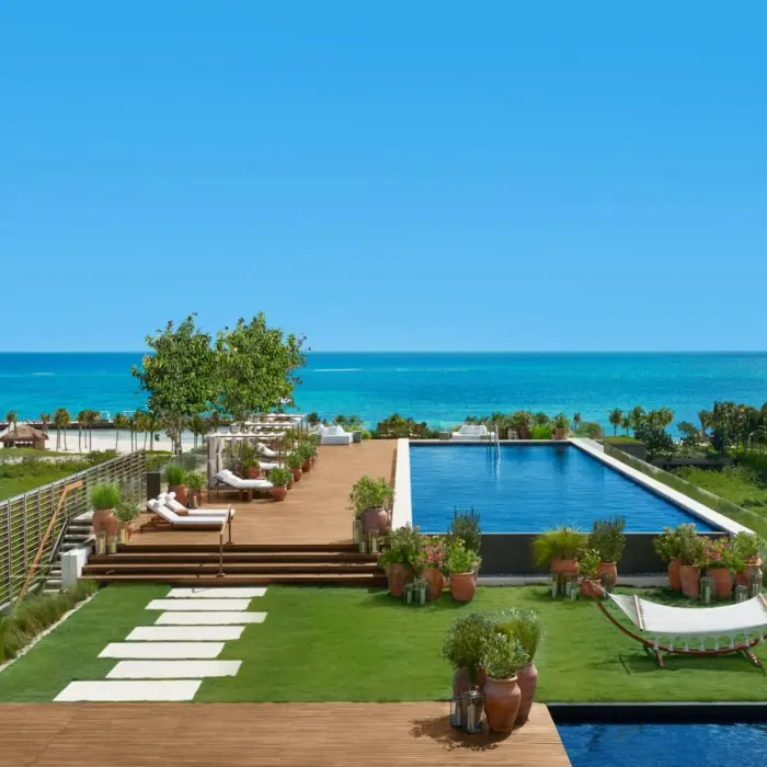 pool at the sky rooftop villa at The Riviera Maya EDITION at Kanai