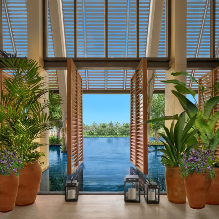 view from the lobby at The Riviera Maya EDITION at Kanai