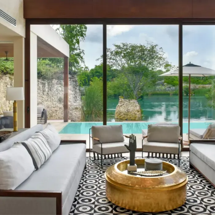 Private Cenote Three Bedroom Villa with plunge pool at Rosewood Mayakoba